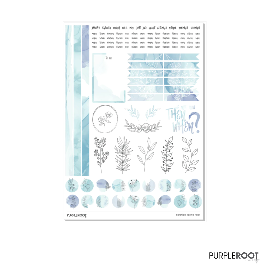 Bullet Journal Sticker | Sticker Planner Pack (2 sheets)