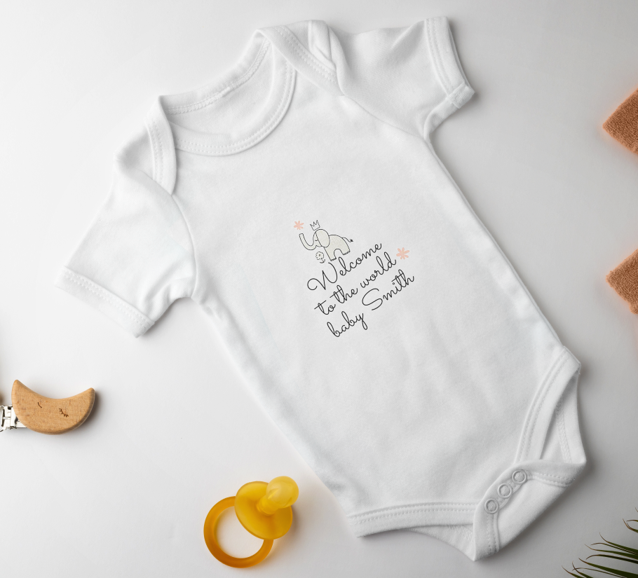 Personalised Baby Grow Onesie