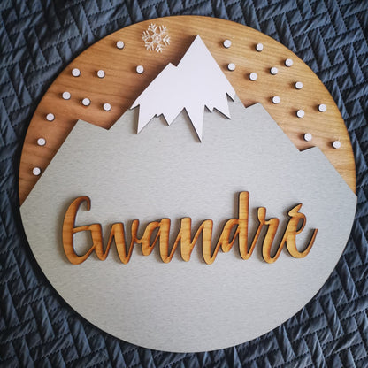 Wooden name Sign / 3D Name Sign
