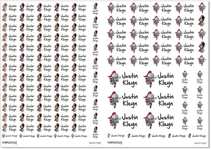 Stationery Sticker Marking Set